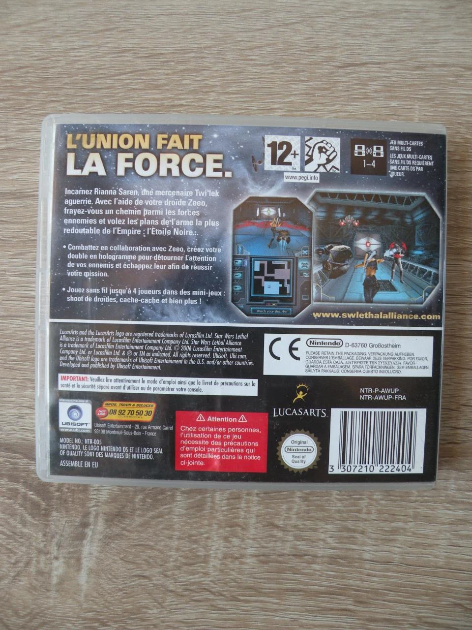 Juego Star Wars Lethal Alliance para Nintendo DS (NDS) – photo 3